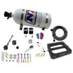 4500 Conventional Plate System Alcohol Pro-Power 100-500Hp with 10Lb Bottle Nitrous Express NX 50075-10