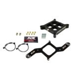Single Entry Pro Power Crossbar Plate Convesion 4150 Flange 100-500Hp Nitrous Express NX NX609