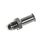 Adaptador de conexión macho 6AN a hembra con cierre de resorte de 3/8 pulg. Radium Engineering