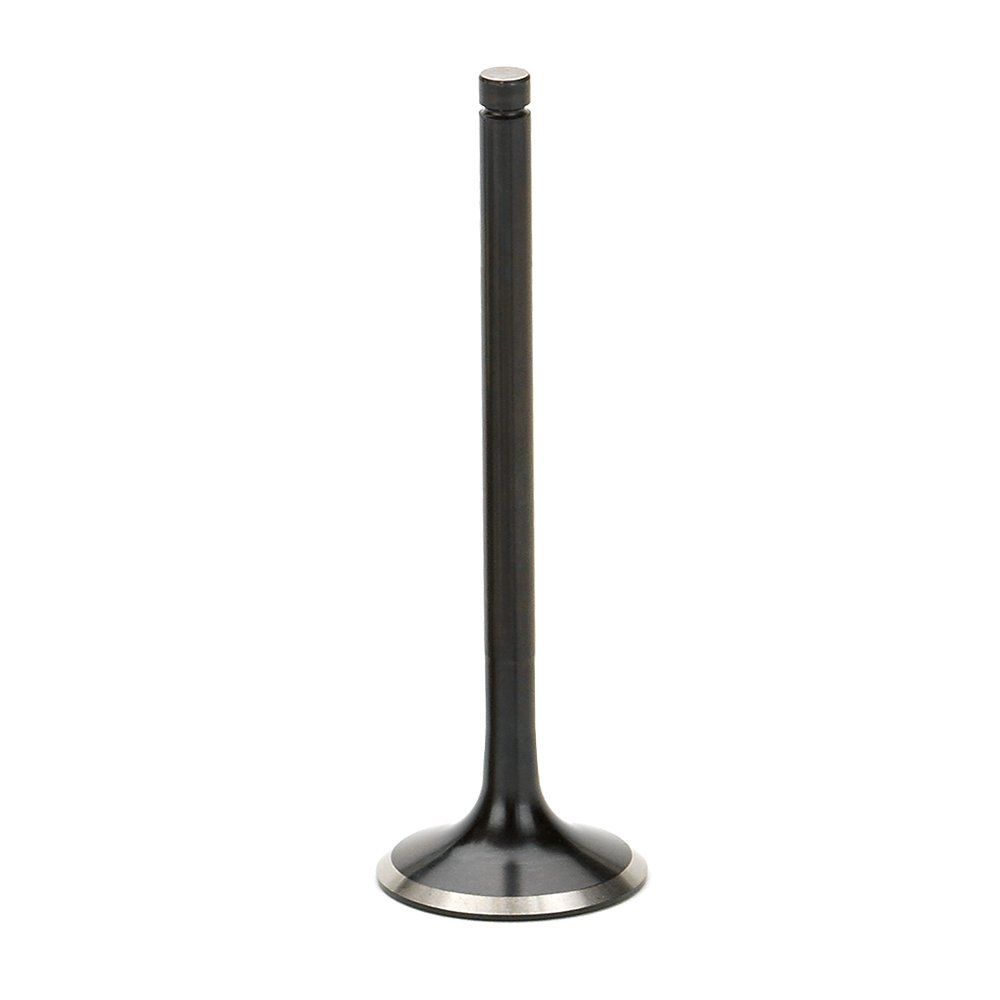 USA-ST-HEVN-100F Válvula de escape SuperTech nitrurada en negro para Honda / Acura Integra GSR / Del Sol / Civic Si B16A / B16C 1.6l / 1.8l DOHC VTEC 92-00 (STD Flat) - Imagen 1
