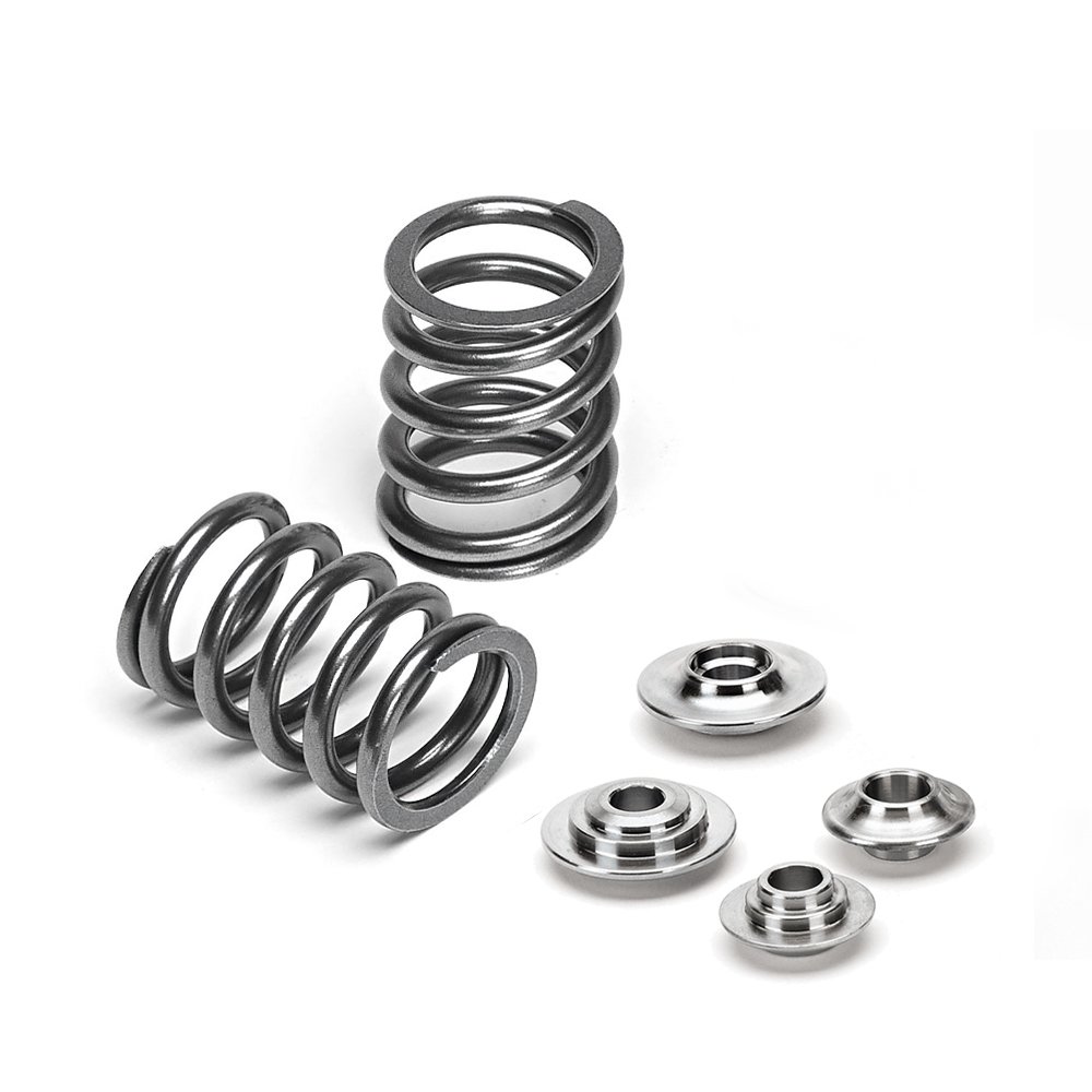 USA-ST-SPRK-A2095-ST Kit de resortes de válvula individuales SuperTech para Toyota 4AGE 20V (51 lbs a 37,6 mm) (tapa plateada) - Imagen 1