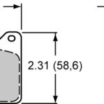Brake Pads Wilwood 15B-8949K PolyMatrix B 7912 High-Temperature Racing Pads .49