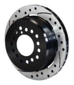 Disco de freno de alto rendimiento perforado Wilwood 160-11374-BK SRP, 11.00, derecho, negro - Imagen 2