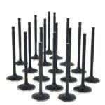Válvulas de admisión ZRP Std con acabado de nitruro negro para Audi VW Volkswagen 2.7L S4 30V APB Turbo - Imagen 2