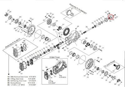 Yugo de transmisión Winters 1310 Acero 3533