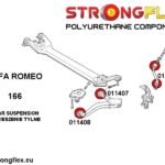 Alfa Romeo 166 011408A: Rear wishbone front bush SPORT