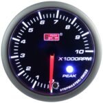 Tacómetro Auto Gauge color ámbar - Imagen 2