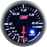 Indicador de presión de sobrealimentación del auto verde - Imagen 2
