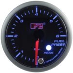 Indicador de presión de combustible Auto Gauge azul - Imagen 2