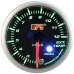 Indicador EGT azul para Auto Gauge