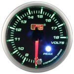 Indicador de voltaje del auto calibre ámbar - Imagen 2