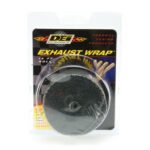 Black Glass Fiber Exhaust Wrap DEI 50mm x 7,5m (2in x 25ft) DEI 010099