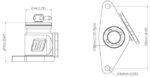 Blow off BOV Turbosmart TS-0203-1215 Kompact Plumb Back for Subaru Forester XT WRX STI - Imagen 2