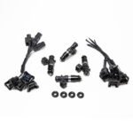 Juego de inyectores Deatschwerks de 1200 cc para Honda S2000 F22 06-09, CRZ 2011-2015, Civic Si K20 K24 02-15, Acura RSX/TSX K20/K24 02-08. Alternativa para 21U-01-1300-4.