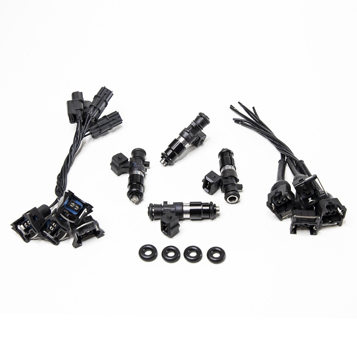 deatschwerks-bosch-ev14-zestaw-4-wtryskiwaczy-paliwa-1200cc-min-honda-s2000-f22-06-09-crz-11-civic-si-k20-k24-02-12-acura-rsx-tsx-k20-k24-02-09 Juego de inyectores Deatschwerks de 1200 cc para Honda S2000 F22 06-09, CRZ 2011-2015, Civic Si K20 K24 02-15, Acura RSX/TSX K20/K24 02-08. Alternativa para 21U-01-1300-4. - Imagen 1