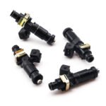 Juego de inyectores Deatschwerks de 1200 cc para Lotus Elise 2.4L 2AZFE 1996-11, Exige 2.4L 2AZFE 2000-11, Toyota Celica 2000-05, MR2 1999-2007, Scion TC/XA/B 2004-10.