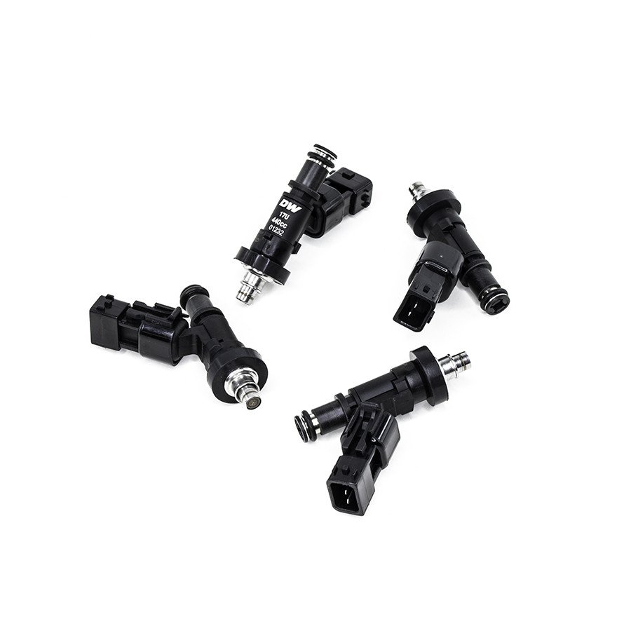 deatschwerks-bosch-ev14-zestaw-4-wtryskiwaczy-paliwa-440cc-min-honda-s2000-f20-f22-99-05 Juego de inyectores Deatschwerks de 440 cc para Honda S2000 F20/F22 99-05 - Imagen 1