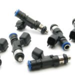 Juego de inyectores Deatschwerks de 1000 cc para Nissan 350z-370z 2003-15 GTR VR38DETT 2009-15, Nissan Skyline NEO RB25DET 1998-2002, Infiniti G35/G37 2003-14 y Volkswagen Golf GTI R32 3.2L VR6 2004-05.