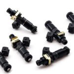 Juego de inyectores Deatschwerks de 1200 cc para Nissan Skyline RB20DET 89-94 y RB26DETT 89-02.