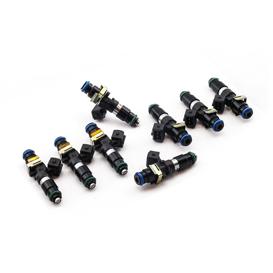 deatschwerks-bosch-ev14-zestaw-8-wtryskiwaczy-paliwa-1200cc-min-chevrolet-silverado-1500-gmc-sierra-1500-2000-13-gas-v8-4-8l-5-3l-6-0l-6-2l-excl-flex-fuel Juego de inyectores Deatschwerks EV14 de 1200 cc para Chevrolet Silverado 1500 y GMC Sierra 1500 2000-13, gasolina V8 4.8L/5.3L/6.0L/6.2L (excepto combustible flexible). - Imagen 1