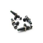 Juego de inyectores Deatschwerks de 2200 cc para Mitsubishi Eclipse (DSM) 4G63T 95-99 y EVO 8/9 4G63T 03-06.