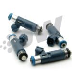 Kit de 4 inyectores de combustible DeatschWerks de 440 cc/min, Subaru Impreza 2.5 RS 99-03, Sentra QG18DE 00-06, Sentra QR25DE 02-12