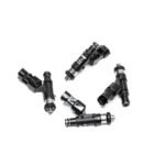 Kit de 4 inyectores de combustible DeatschWerks de 650 cc/min, para Subaru Impreza WRX 02-14, Legacy GT 07-12 y STI 07-15 (alimentación superior).