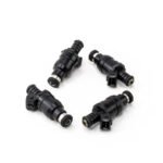 Kit de 4 inyectores de combustible DeatschWerks de 800 cc/min, baja impedancia, para Nissan 240SX CA18DET