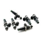 Juego de inyectores Deatschwerks de 2200 cc para Toyota Supra TT 93-98. Para conversión a alimentación superior, junta tórica de 11 mm.