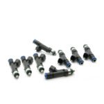 Juego de inyectores Deatschwerks de 39 lb/h para Ford Mustang V6 3.8L / 4.0 99-04, Jeep Wrangler 4.0L L6 99-06, Wrangler 3.8L V6 07-11.