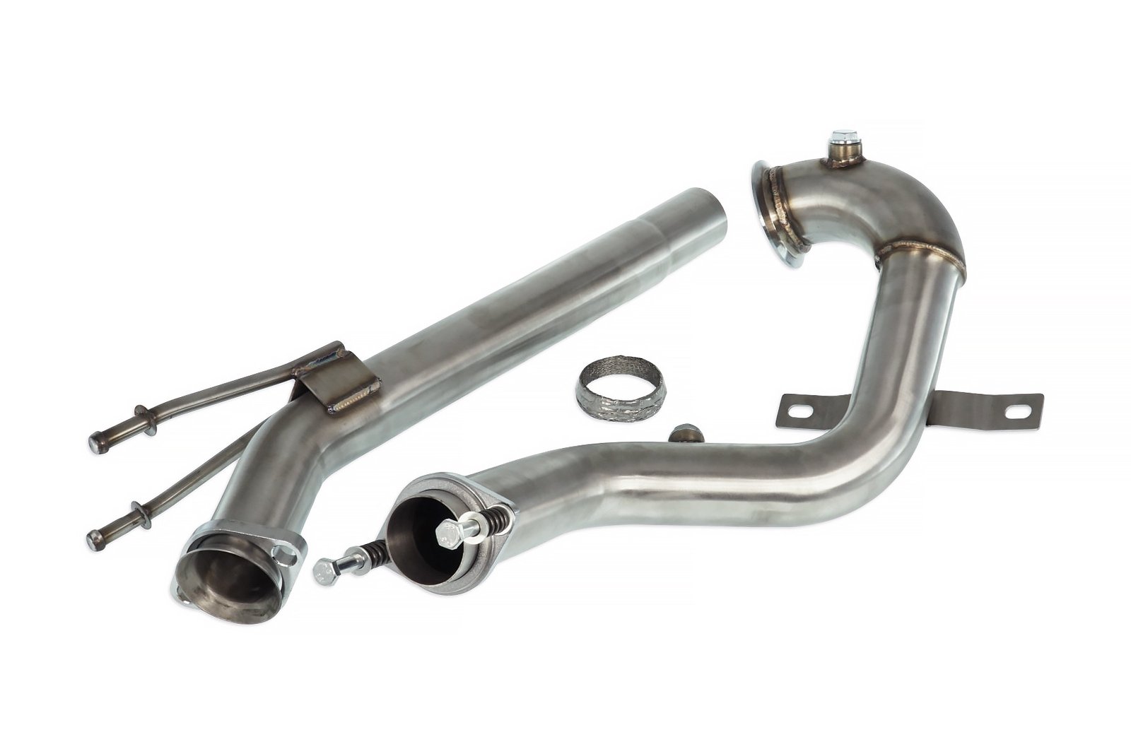 downpipe-vw-polo-6r-1-4-tsi-140bhp-2009-2017 Bajante para VW Polo 6R 1.4 TSi (140 CV) 2009-2017 - Imagen 1