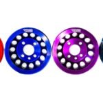 Polea del cigüeñal RTMG Performance para 1.8T 20VT sin aire acondicionado, color negro.