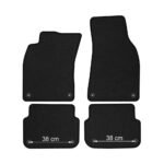 FMIC Performance Premium velor car floor mats for AUDI A6 C6 38 cm 2004-2011 - Imagen 6