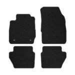 FMIC Performance Premium velor car floor mats for FORD Fiesta VI 2008-2012 oval stoppers - Imagen 4