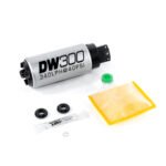 Bomba de combustible DeatschWerks DW300 de 340 l/h para Mitsubishi Eclipse (turbo AWD) 95-98 y EVO 8/9 2003-2006.