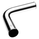 Codo de aluminio de 90°, 41 mm, 30 cm