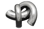 Codo de aluminio de 180° (25 mm, 30 cm) - Imagen 4