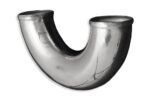 Codo de aluminio de 180° (25 mm, 30 cm)