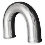 Codo de aluminio de 180° (70 mm, 60 cm)