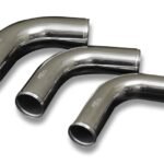 Codo de aluminio de 75" (54 mm, 30 cm)