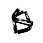 Codo de aluminio JRspec de 90°, 16 mm, 60 cm, tipo "L".
