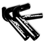 Codo de aluminio JRspec de 90°, 41 mm, 60 cm, tipo "L".