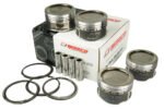 Kit de pistones forjados Wiseco de 4 cilindros para Honda Integra / Civic Type R K20 02-06. Diámetro del cilindro: 3.445 (87.50 mm). Tamaño: +1.5 mm. Relación de compresión: 9.82. - Imagen 2