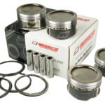 Forged pistons kit Wiseco 4 cyl, Toyota Tacoma / Hilux 2RZ-FE 2.4l 16V 95-03 Bore 3.760 (95.50mm) Size +0.5mm Compression Ratio 8.81