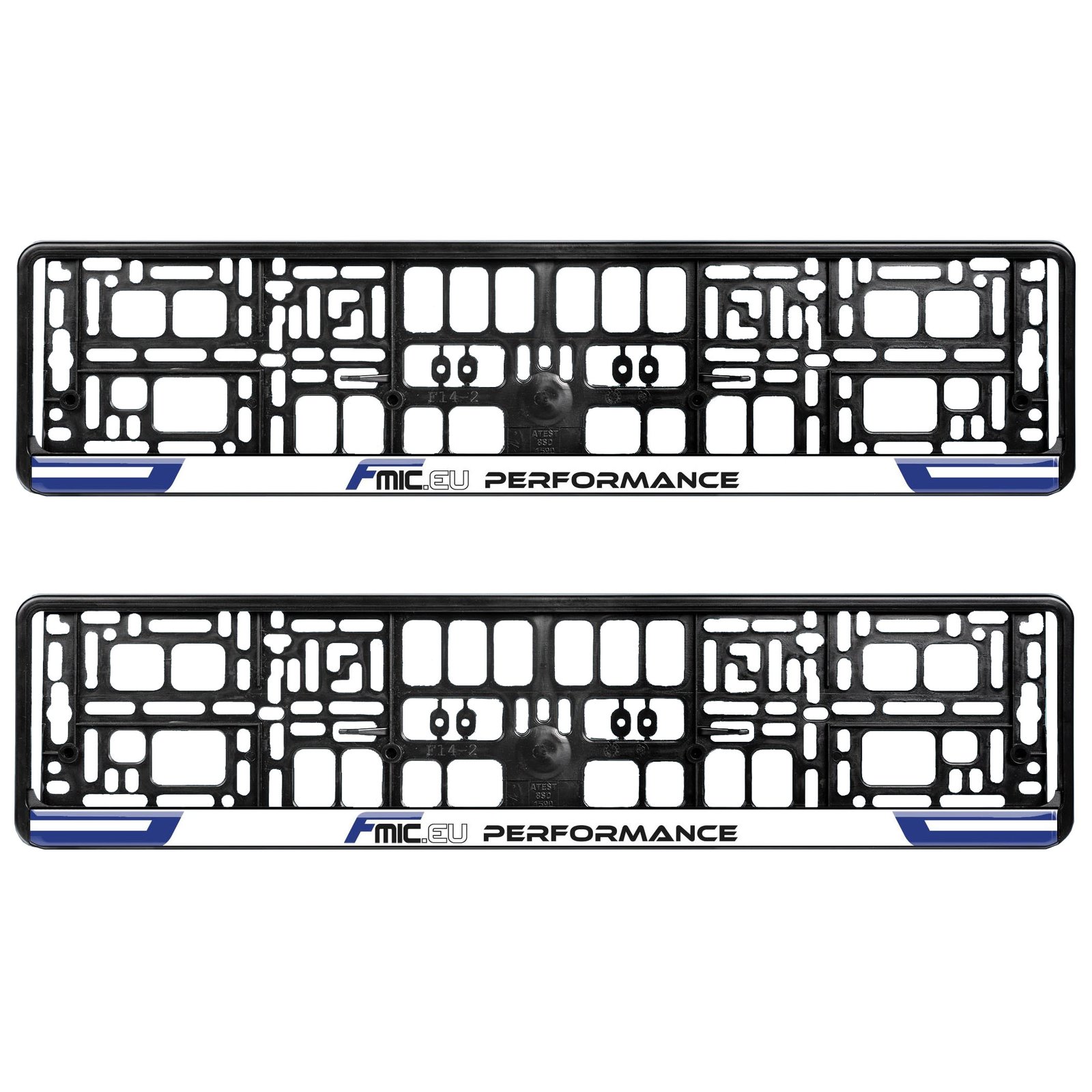 ramka_komplet Car registration frames FMIC.EU set - Imagen 1