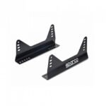 Sparco 3mm Steel Side Mounting Frame Kit Black
