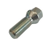 Tornillos para ruedas y llantas M12x1.50 de 45 mm, cónicos, galvanizados.
