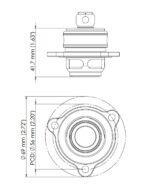 Blow off BOV Turbosmart TS-0203-1266 Kompact Shortie Plumb Back for Ford Fiesta ST 1.6L EcoBoost 2013+