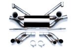 Titanium exhaust system Audi R8 5.2 V10 09-13 Vogler Racing - Imagen 2