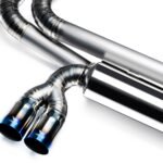 Titanium exhaust system BMW M3 E46 Vogler Racing